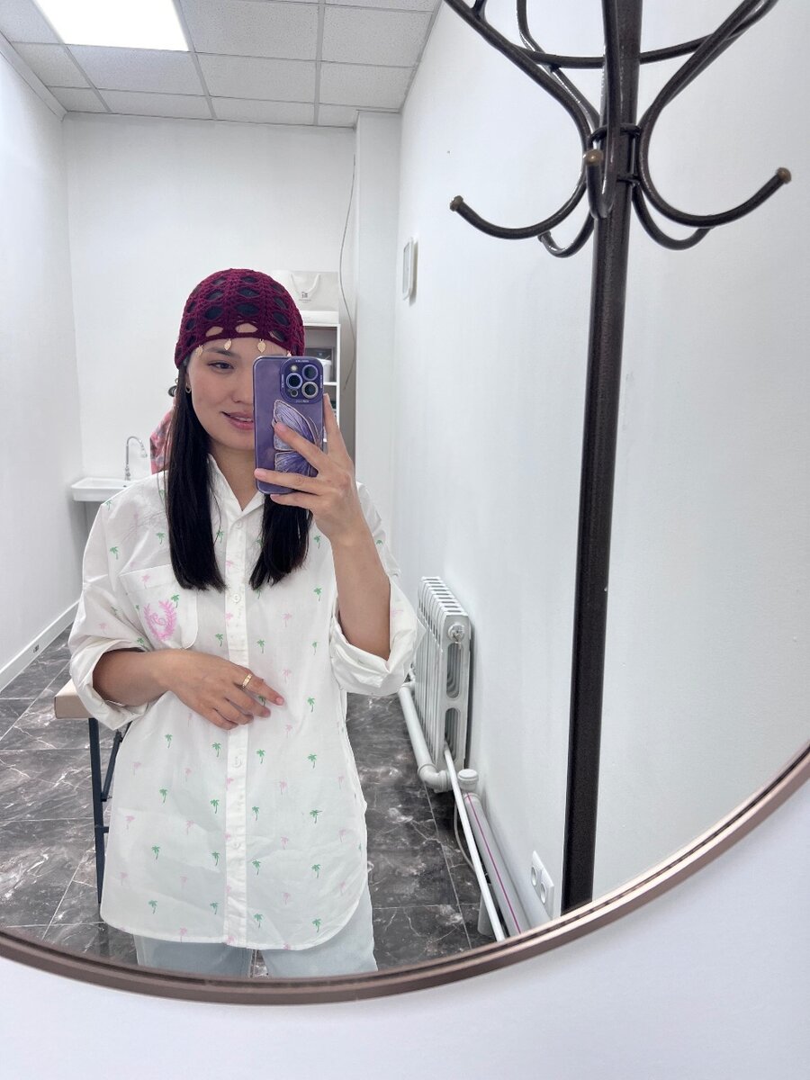 Вязанные трендовые  шапки