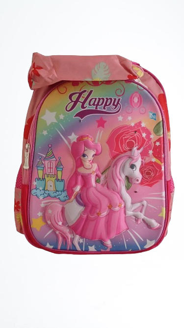 Cartable fille - Princesse et licorne