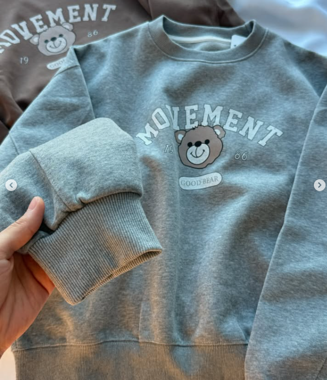 Свитшот с принтом Movement