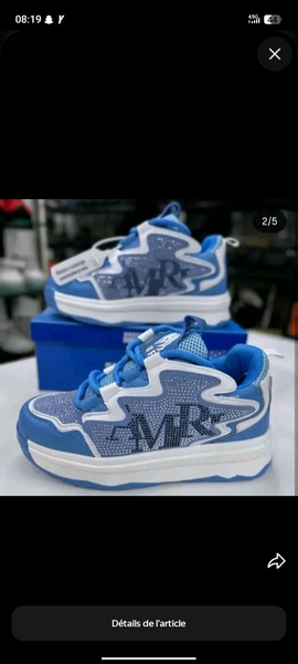 Sneakers enfants bleues