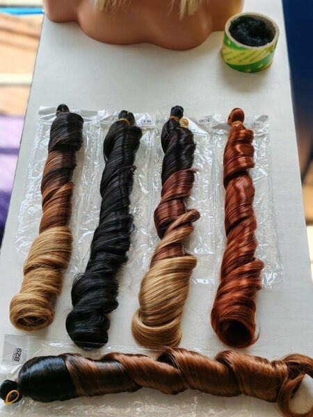 Extensions de cheveux ondulés