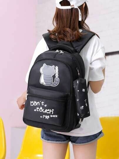 Sac à dos chat "Don't Touch Me"