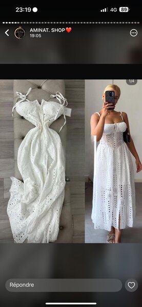 Robe longue élégante chic