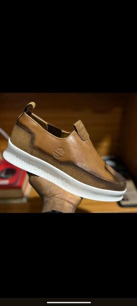 Chaussures Slip-on en Cuir