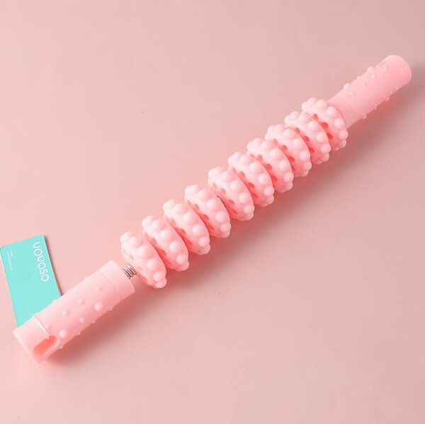 Pink Massage Roller Stick