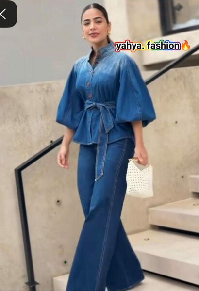 Ensemble jeans femme chic