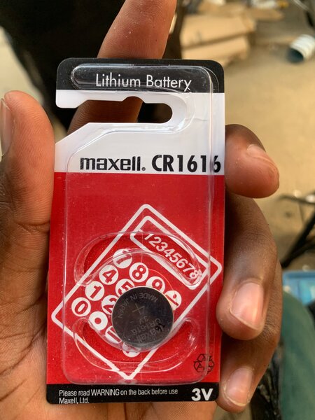 Pile au lithium Maxell CR1616 3V