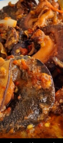 Plat d'escargots épicés