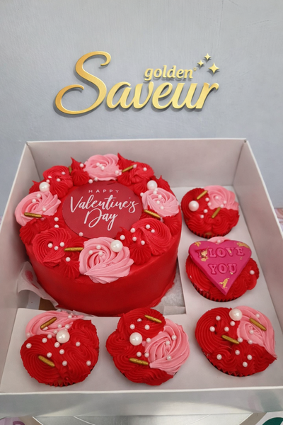 Gâteau Saint-Valentin
