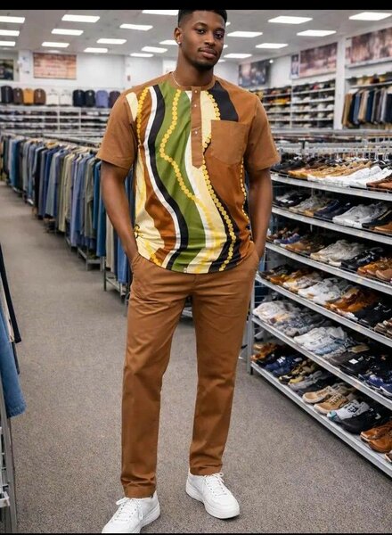 Ensemble homme africain pour homme