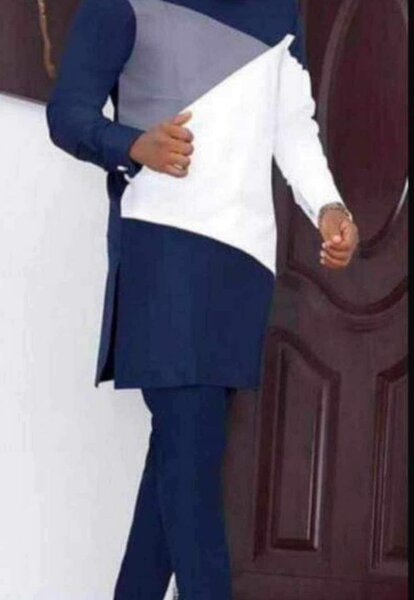 Ensemble élégant bicolore