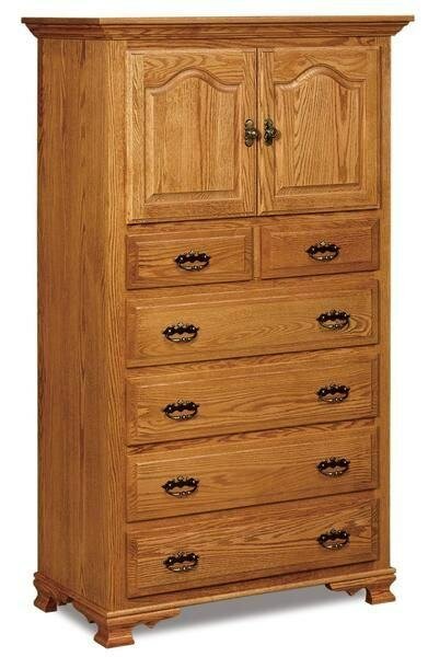 Chiffonnier en bois 6 tiroirs