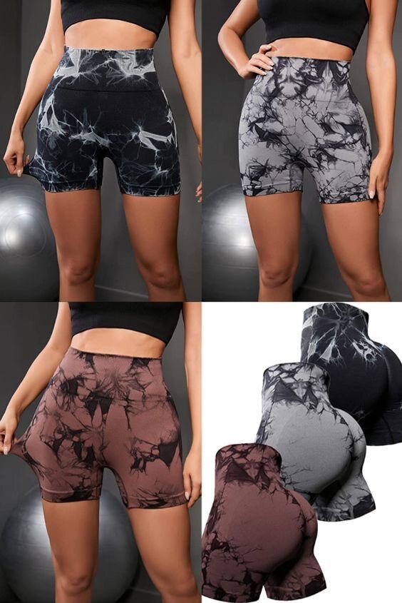 Shorts de sport taille haute