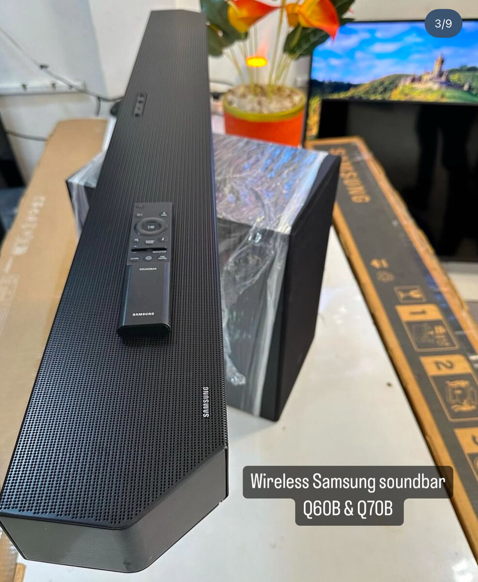 Germany Imported Wireless Samsung soundbar Available  We hav