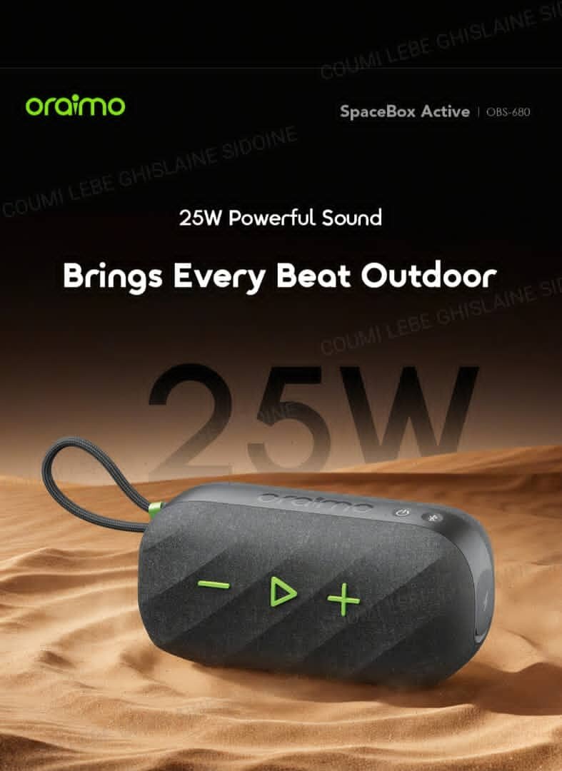 Enceinte Bluetooth ORAIMO SpaceBox Active - 25W