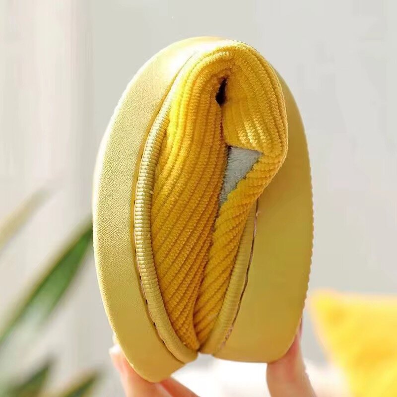 Chaussons confortables en velours