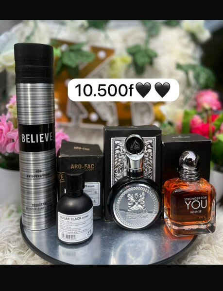 Coffret de parfums luxe homme