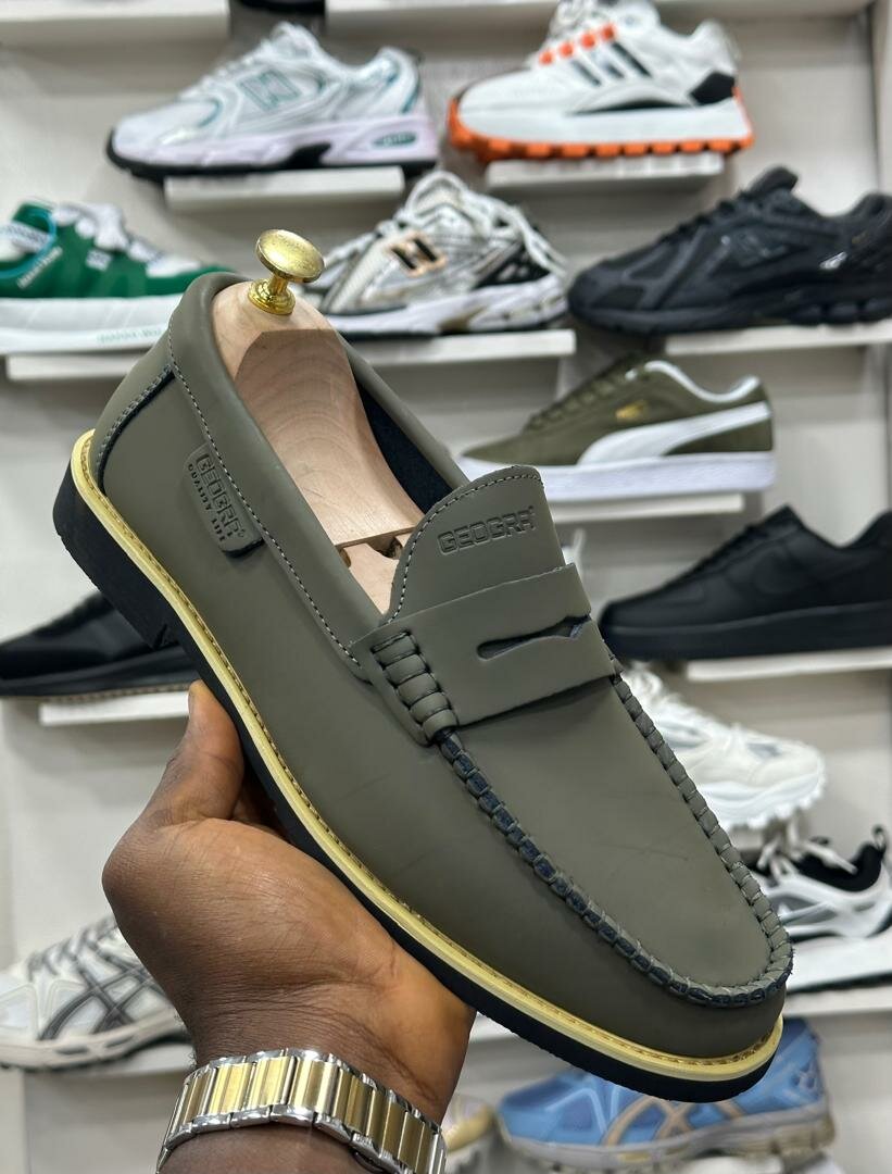 Mocassins élégants en cuir