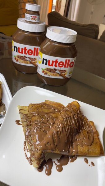 Crêpes au Nutella Délicieuses