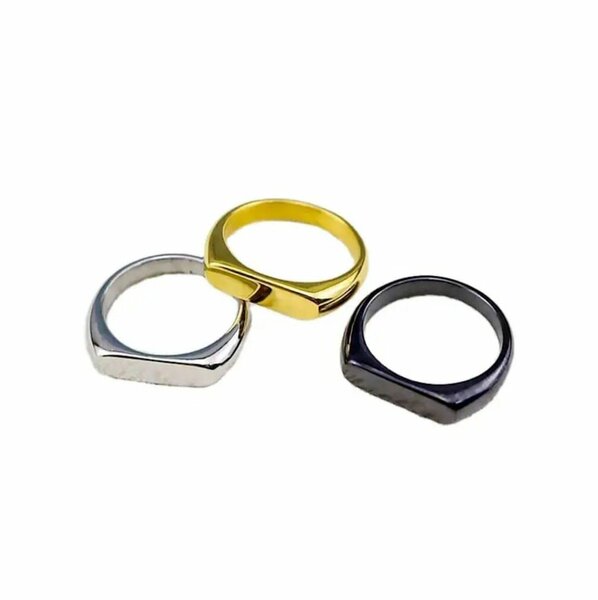 Bague en acier inoxydable