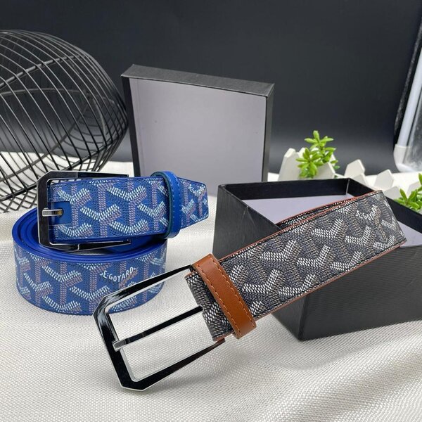 Colorful designer belts