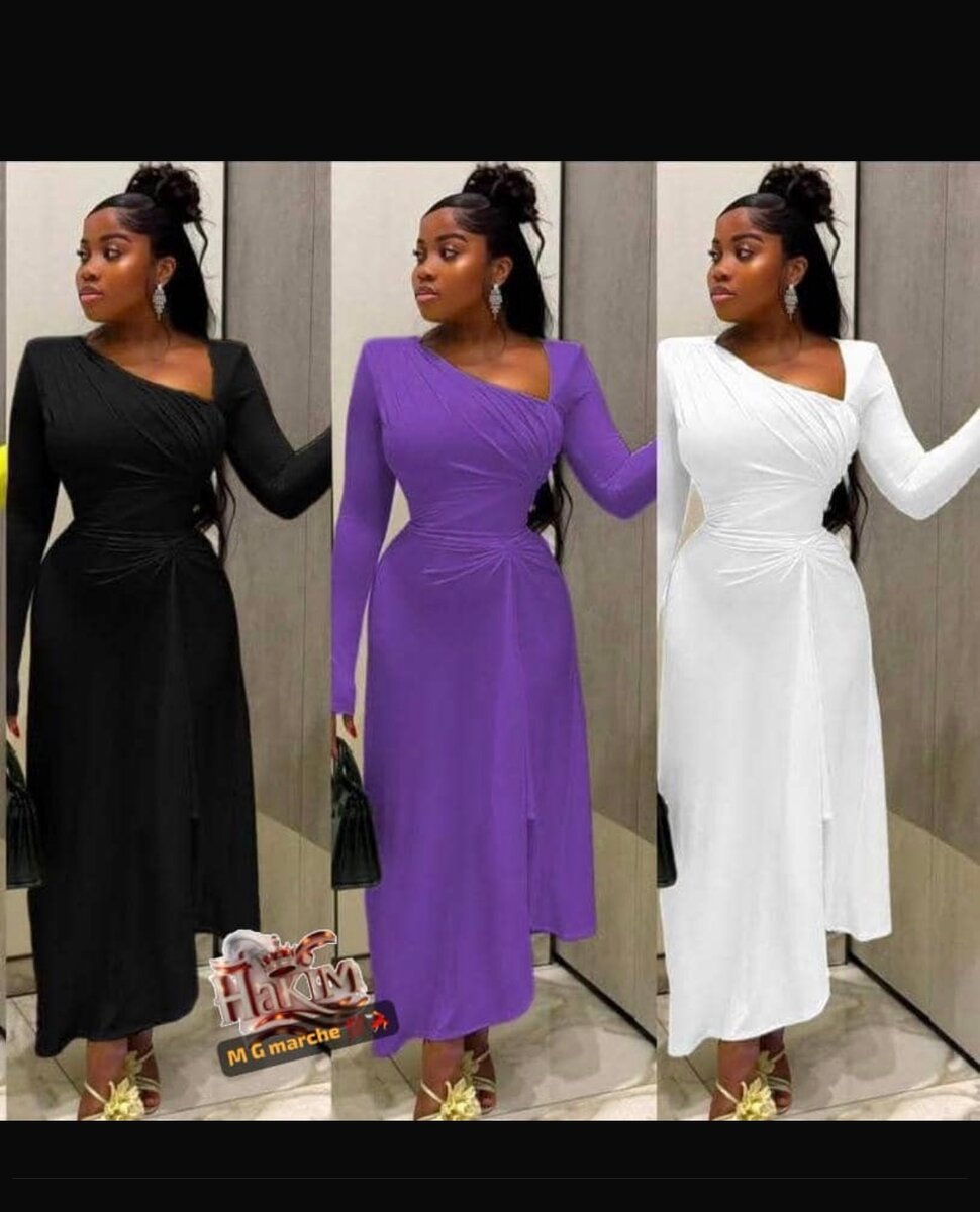 Robe soirée chic pour femme