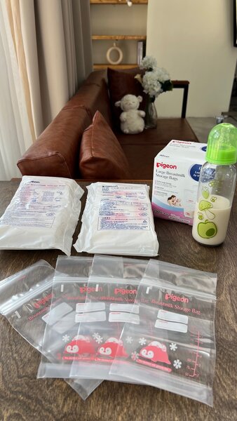 Пакеты для хранения молока