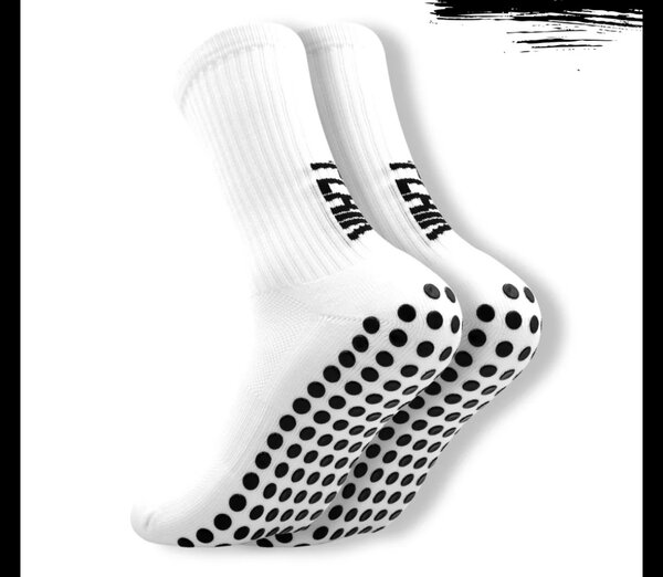 Chaussettes Antidérapantes Blanches