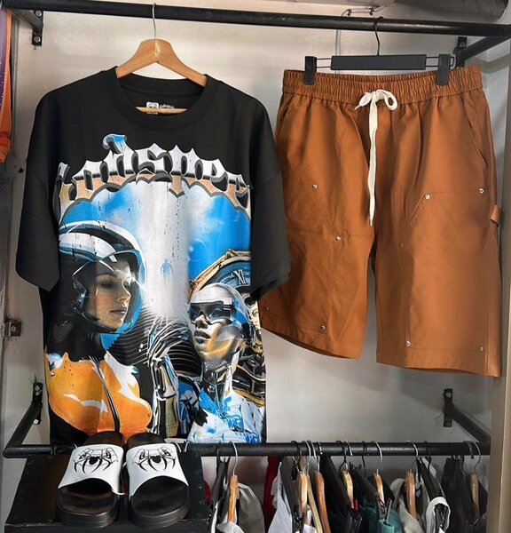 T-shirt homme graphique 'Astronautes'