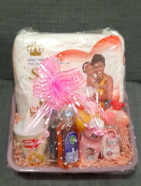 Beautiful Baby Girl Hamper Gift For New Mom