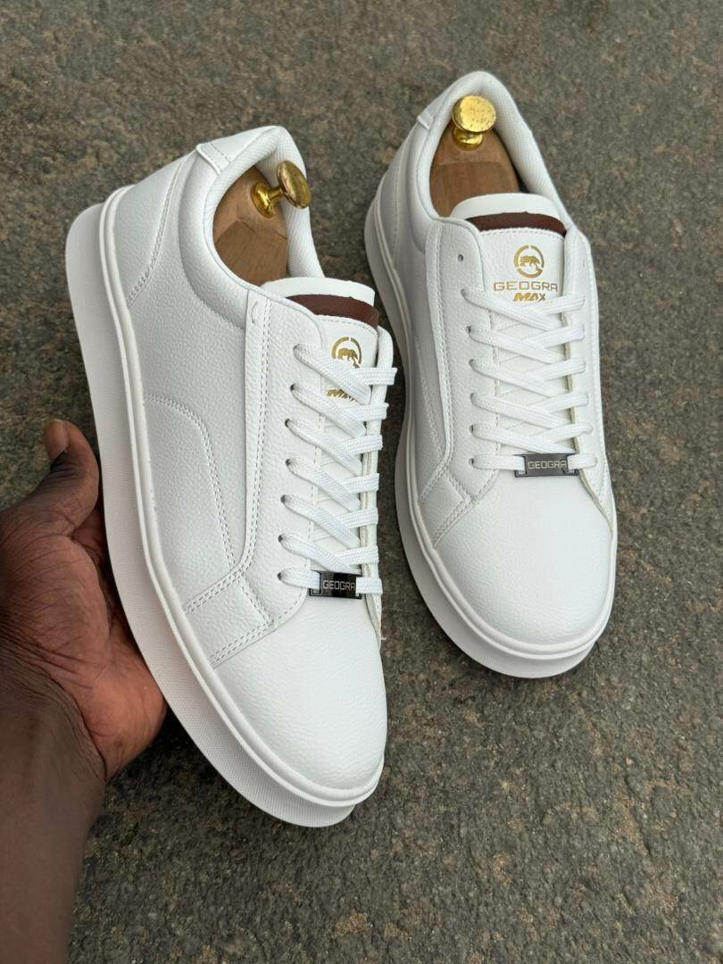 Sneakers en cuir élégants