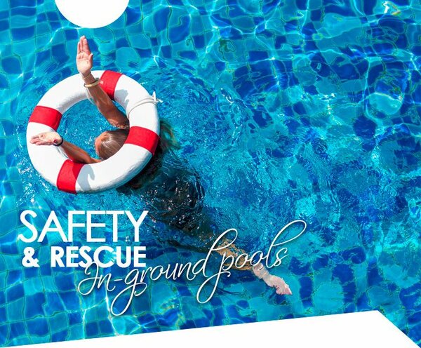 Lifeguard Pool Buoy Rescue Ring For Swimming Pools