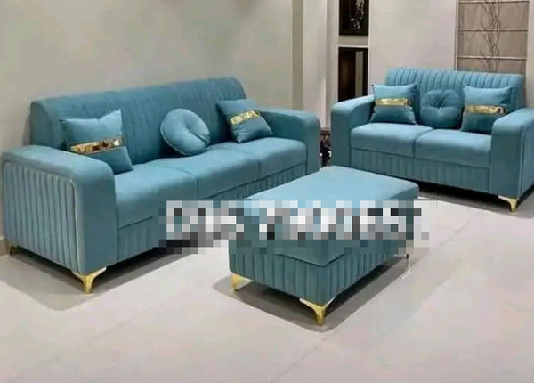 Set of blue furniture