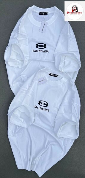 T-shirt Balenciaga blanc unisexe