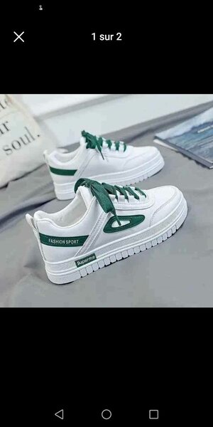 Baskets tendance confort