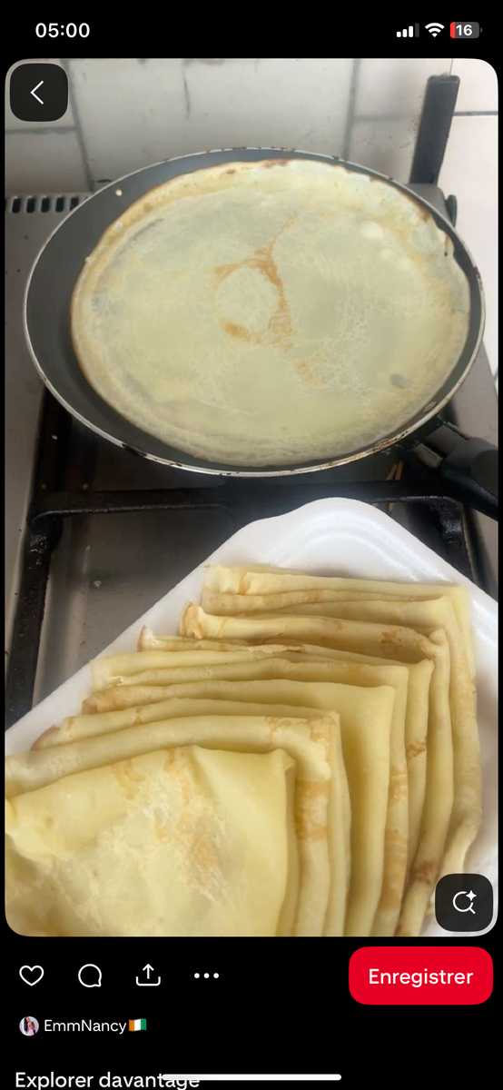 Crêpes fines maison