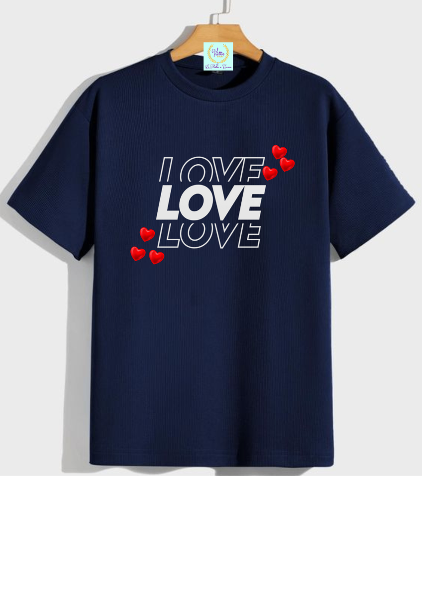 T-shirt Couple Amour St-Valentin