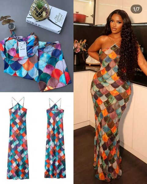 Robe Longue Colorée Été