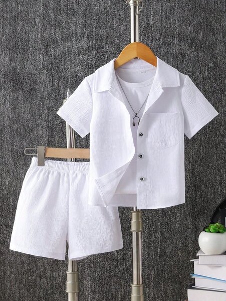 Ensemble garcon été élégant
