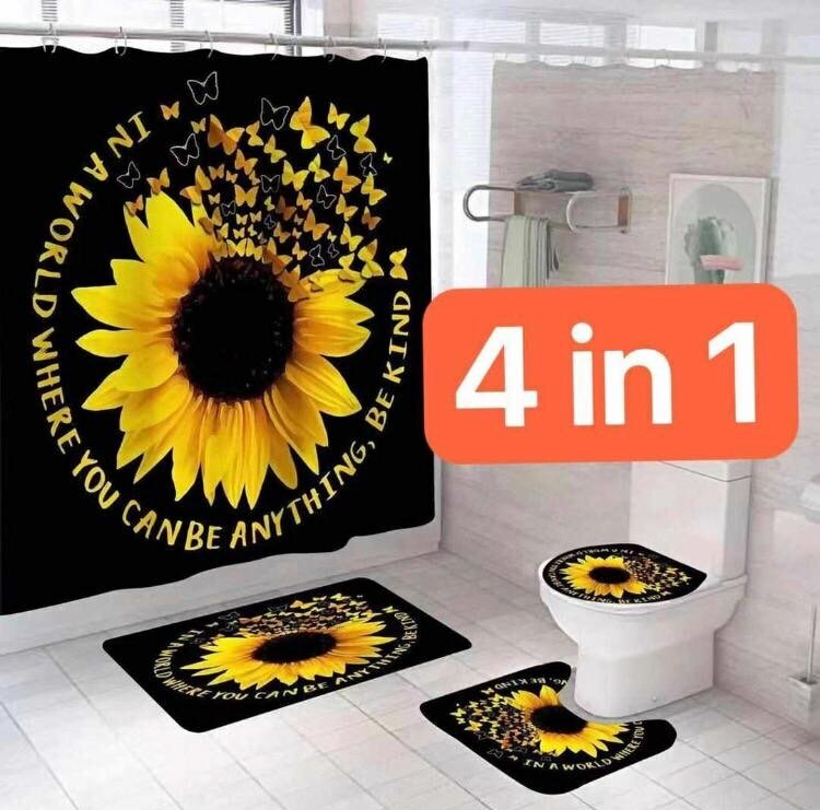 4 in 1 bathroom set