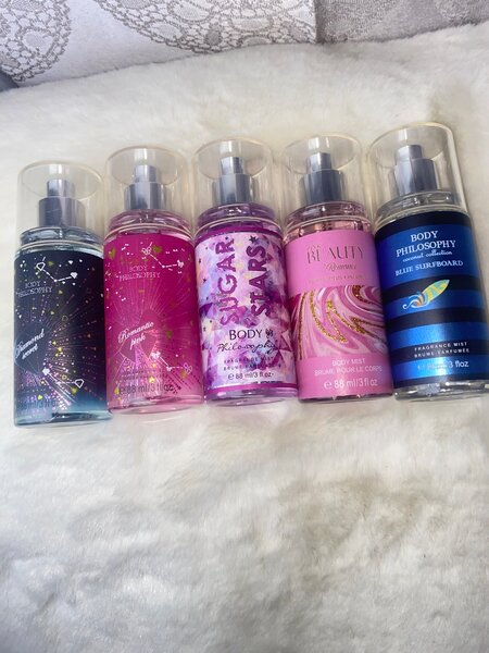 Lot de Brumes Corporelles Parfumées