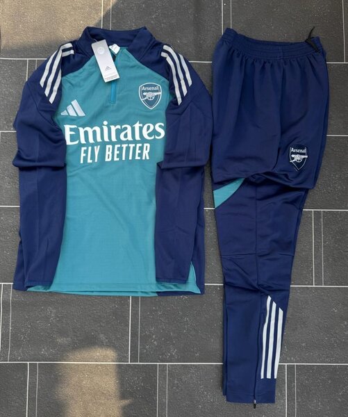 Ensemble survêtement Adidas Arsenal bleu pour enfant