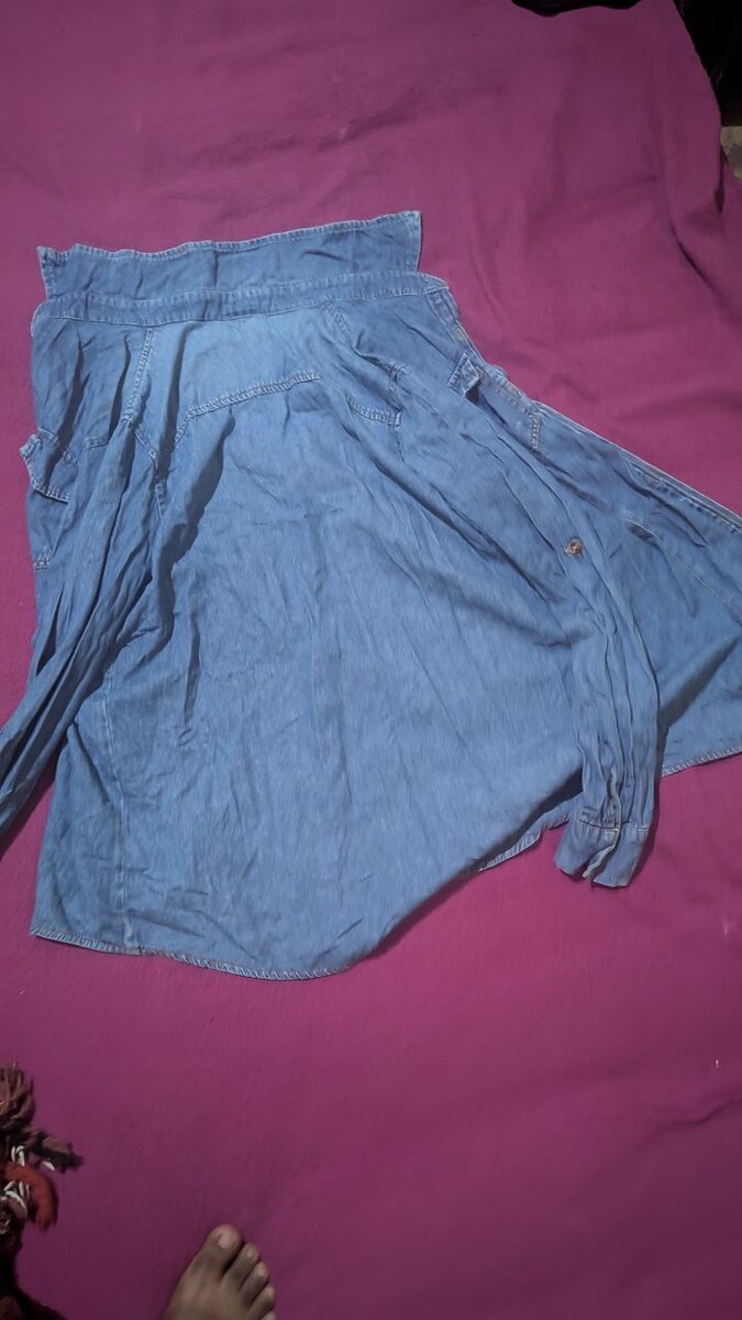 One shoulder black dress