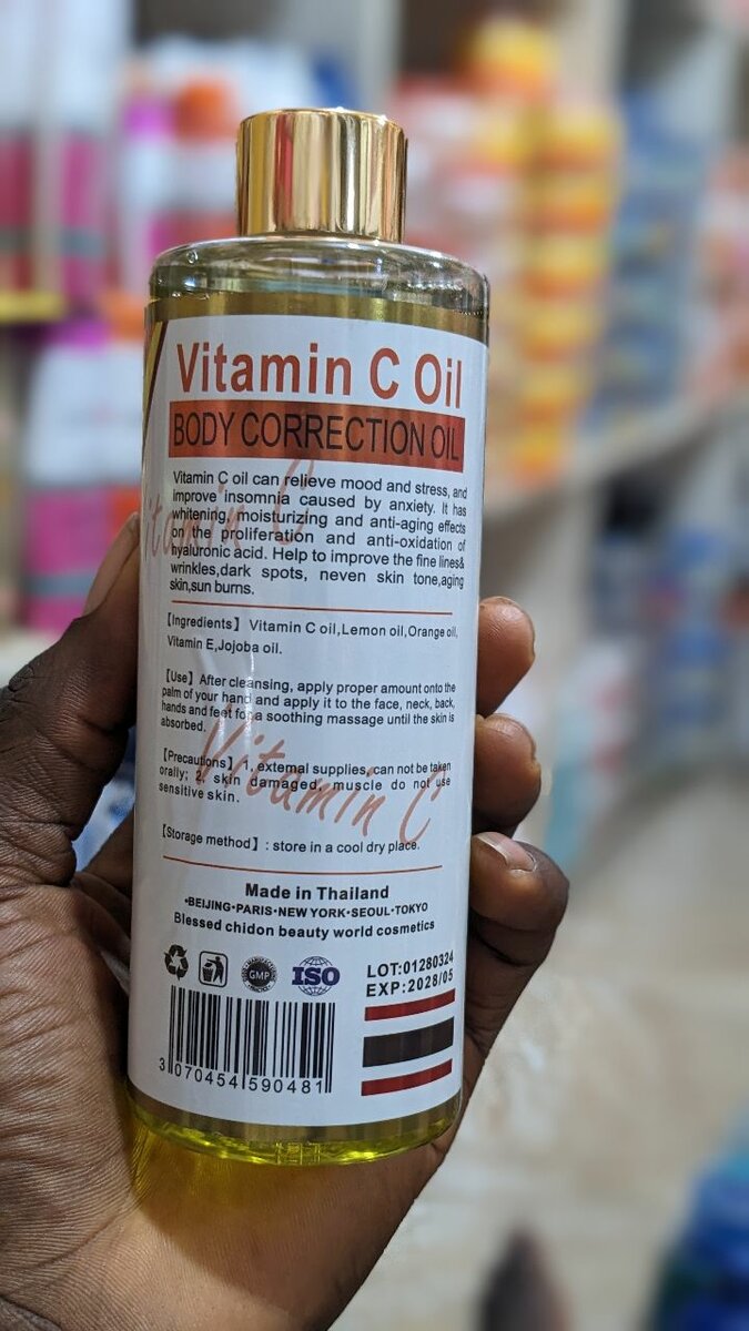 Ascorbic Vitamin C Oil