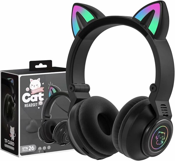 Casque Bluetooth Oreilles de Chat