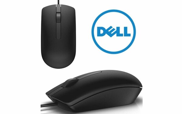 Souris filaire Dell ergonomique