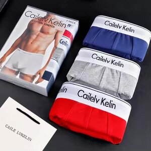 Boxers en coton pour homme
