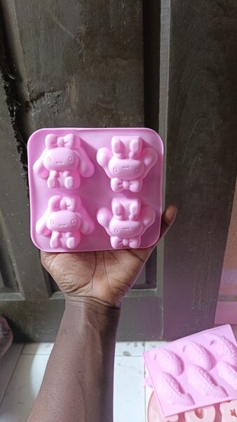 Moule à Gâteaux Lapin Silicone