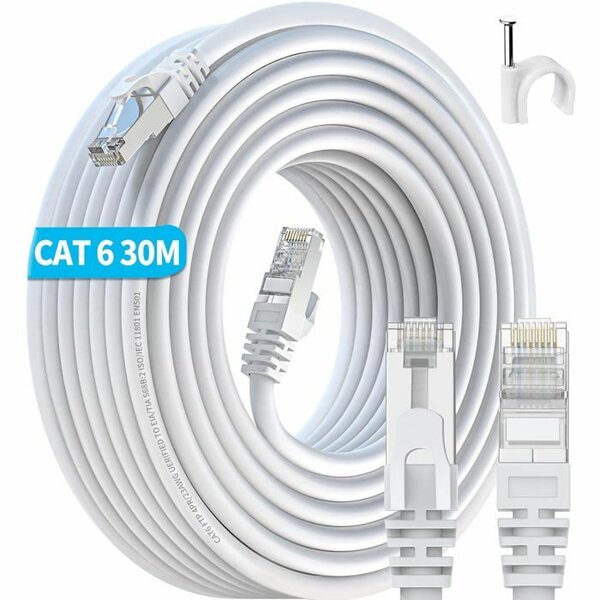 Câble Ethernet CAT 6 plat 30m