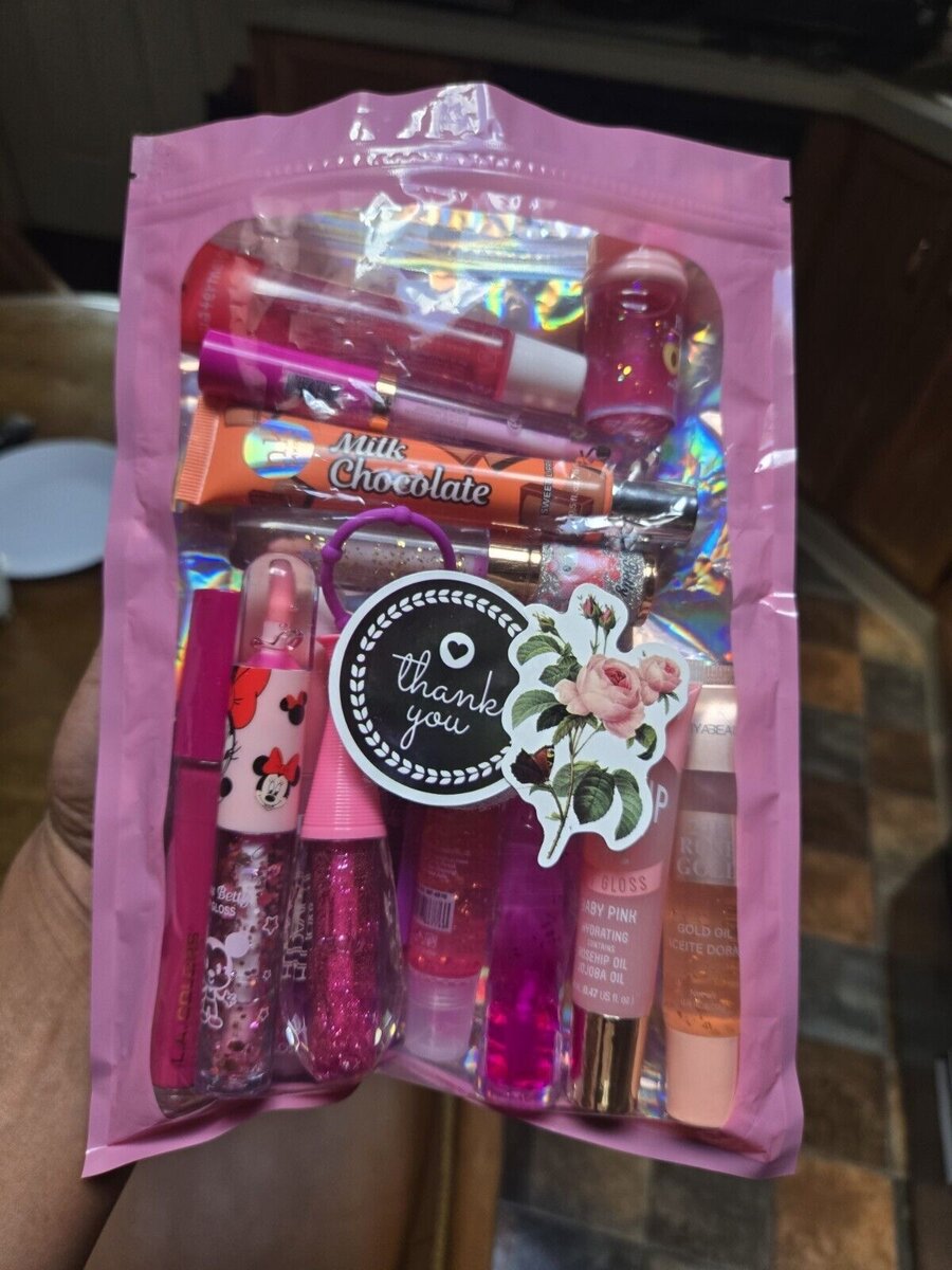 Set de baumes à lèvres brillants